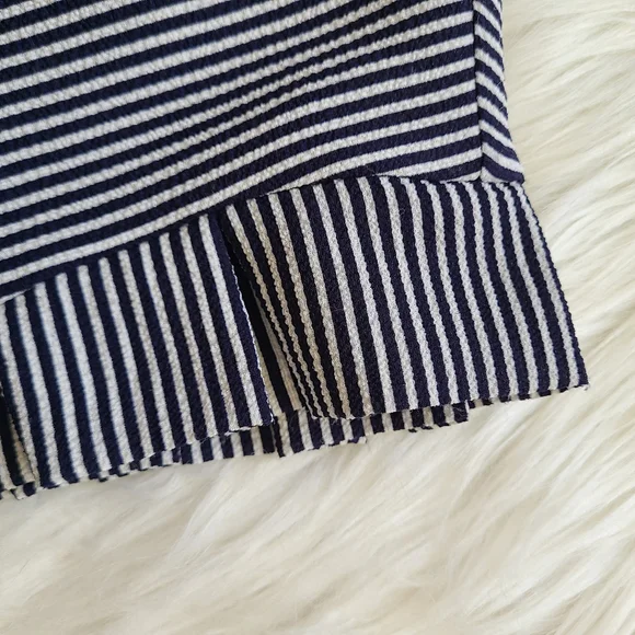Montaeu Los Angeles Striped Blouce Blue & White - Picture 11 of 14
